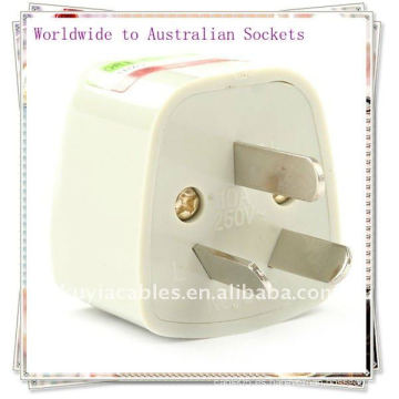 EE.UU. Reino Unido UE a Australia China Adaptador de viaje Adaptador de corriente AC Adaptador universal